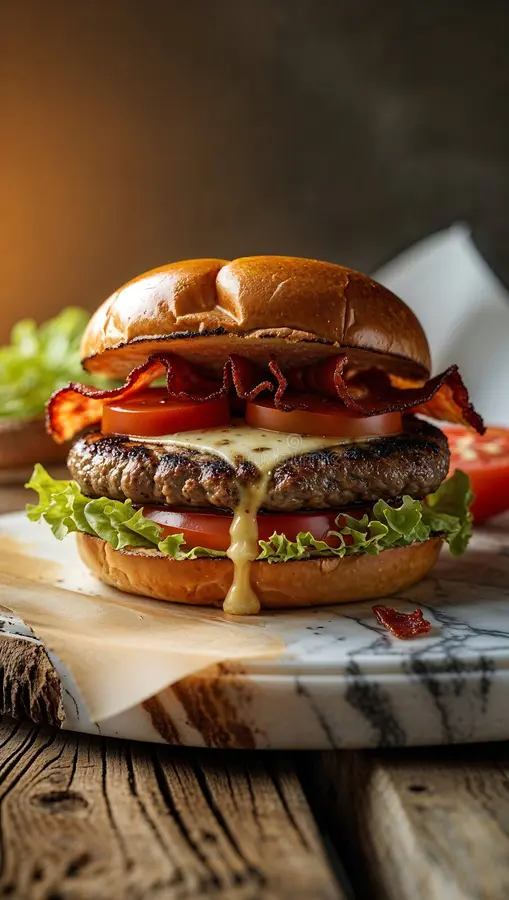 Cheese Burst Burger