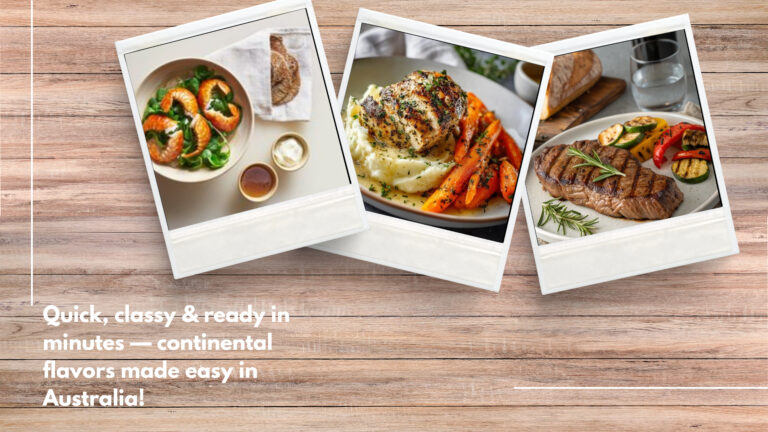 Brown and White Collage Food YouTube Banner