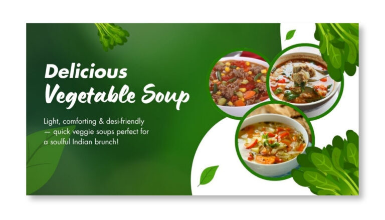 Quick Vegetable Soups For Brunch Meal You Should Try
