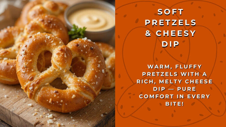 Homemade Soft Pretzels With Pretzel Cheese Dips