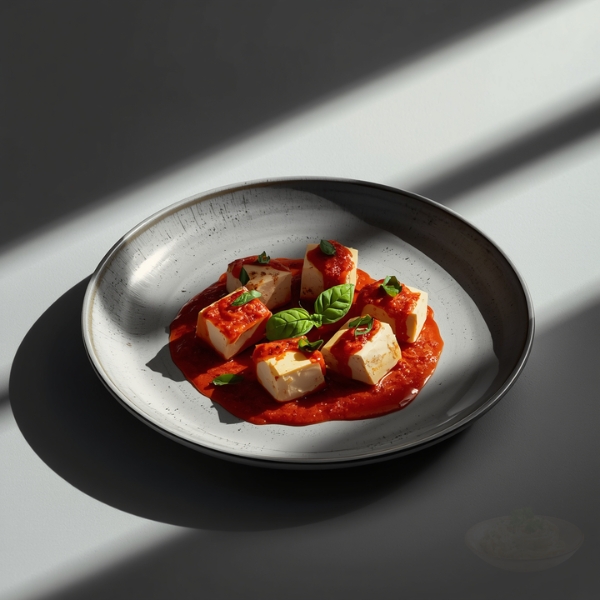 Tofu with Pizzaiola Sauce