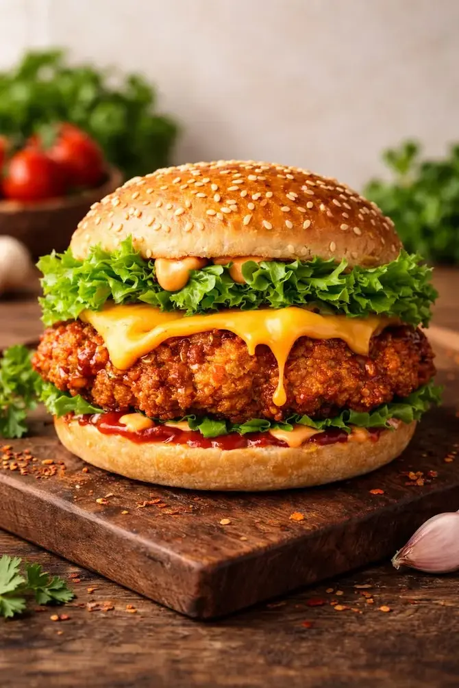 Cheese Burst Burger